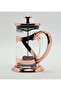 Glass 14x12cm Rose Gold French Press - 3