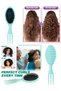 Magical Curl Hair Brush Oval Curl Comb Curly Hair Comb Hair Styling Comb Miraculous Comb Hair Brush and Comb - 5