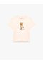 Cotton Crew Neck Short Sleeve Printed T-Shirt