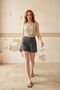 My Fashion High Waist Wide Leg Denim Shorts