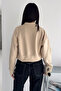 Women's Crop Scuba Fabric Jacket – Zippered Stand Collar Short Jacket - 7