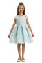 Girl's Flower and Bow Detailed Evening Dress Birthday Party Dress 3 Piece Set 3-4-5-6-7 Years Old 35367Pr - 6
