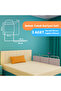 New Generation Bed Barrier 50 X 40 cm Beige (3 Pieces) - with Wire Mesh