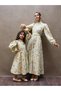Hijab Green Azalea Hakim Collar Mother-Daughter Combination - 5