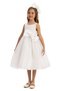 Bow Hair Accessory Birthday Evening Dress Girl's Dress 3-4-5-6-7 Years Old 35347Pr - 3