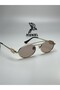 Miuw Gold Sap Nude Sunglasses Oval Frame Organic Glass 50 Ekartman - 4