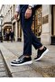Ba0003 Black Lace-Up Patent Leather White Sole Men's Classic Shoes - 4