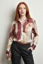 My Fashion Abstract Patterned Buttoned Shirt - 2