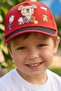 Fun Boy's Hat with 3D Teddy Bear Figure and Striped Detail - 2