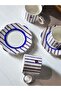 Mabel 6-Person Porcelain Turkish Coffee Cup Set - 4