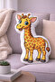 Shaped Animal Pillow - Giraffe Patterned Digital Print Pillow - Giraffe Shaped Pillow - 2