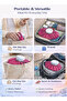 Therapy Ice Bag 5 Inch Reusable Hot & Cold Compress Pack for Pain Relief Leak Resistant - 6