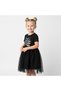 Girls' Dress with Sequins and Tulle on the Front - 5