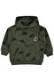 Dinosaur Walk Emp.Labeled Sweatshirt for 2-5 Years Old - Khaki