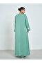 Green Embroidered Jalabiya - 5