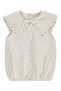 Shirt with Ruffled Collar for 10-13 Years Old - Yellow