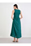Green Sleeveless Maxi Dress - 4
