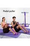 21 Fitness Resistance Bands with Handles, 6 Tube Pedal Ankle Puller for Ab Workout and Strength Trai - 6