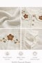 Embroidered Cotton Girls' Muslin Set - 4