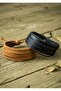 2Pcs Real Leather Bracelet Classic Multi Layer Design Genuine Leather Bracelet Fashion Wristband - 3