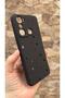 Infinix Hot 20İ Compatible Mini Black Star Patterned Silicone Shock Absorbing Classic Protected Rubber Case - 4