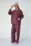 5768 - Stylish Comfortable Modal Soft Knitted Fabric Loose Women's Set - 4