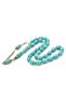 Chubby Beyzi Cut Large Size Hareli Turquoise Katalin Prayer Beads - 4