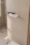 Stainless Steel Blow Dryer Hanger, Hair Dryer Holder-Adhesive and Screw-In Dual Mounting Options - 5