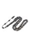 Systemized Almond Cut Buffalo Horn Prayer Beads - 4