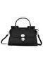 Prime Collection Women's PU Leather Handbag with Top Handle & Shoulder Strap