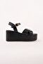 Tly-803 Cross-Strap Padded Sole Sandals - 3