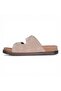 16323 Beige Women's Flat Slippers - 3