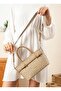 Women's Shoulder Bag Crossbody Bag Daily Use Beige Jpm2207 - 6