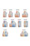 Set conector rapid fire D1-2, 54 bucati - 2