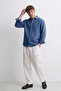 Comfortable Fit Cotton of Linen Shirts - 6