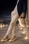 HAKİKİ ÖRME İTHAL TABAN SNEAKER AYAKKABI - 3