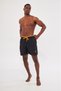 2-Piece Pocket Zipper-Lined Colorful Swim Shorts - 2