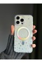 Premium Phone Case with Colorful Hologram and Star Print, Compatible with iPhone 16, with Magsafe - 3