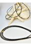 Garnet Obsidian Protection Shield Natural Stone Special Design Necklace - 2