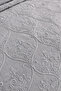 Bengi French Laced Dowry Double King Size Pique Cover Set / Bedspread Set 3 Pieces - 4
