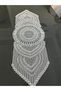 French Lace Luxury Tulle Guipure Stylish Single Runner - Smart Coffee Table Cover 40X110 cm - 4