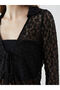 Lcw Vision Polo Collar Lace Women's Cardigan - 3