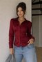Women's Premium Shirt Slim Fit Long Sleeve Stylish Office Casual Combination Basic Classic Shirt - 3