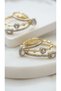 Baget Geo Triple View Design Earrings - 4