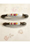Porcelain Red Rose Antique Yellow 128/160mm Handle, Kitchen, Cabinet, Drawer, Wardrobe Handle - 2