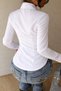 Women's Classic Shirt Slim Fit Long Sleeve Casual and Office Combination - 4