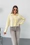 Women's Ribbon Detail Crop Shirt Yellow - 2022 - 5