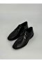 Black Men's Lace-Up Patent Leather Shoes Special Occasion & Event - 2