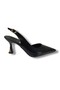 C-Shoes Bç93-26 Washed Leather Thin Heel Open Back Women's Stiletto (8cm) - 2