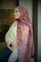 Etro Pattern Linen Shawl-Purple - 2